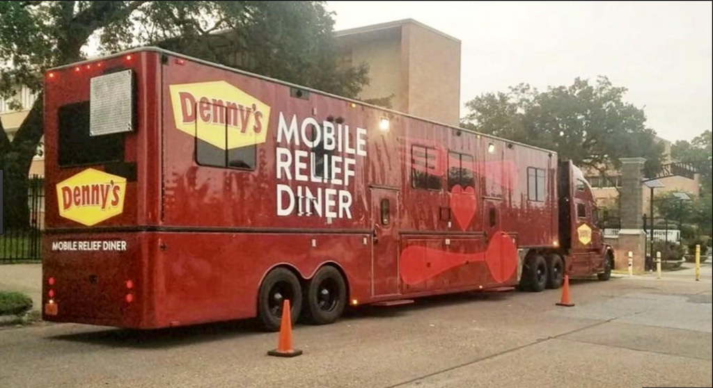 Denny's to Serve Free Breakfast in Houston with Mobile Diner