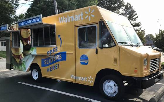 Free food! Walmart Sending Food Trucks to Hand Out Food Across Area