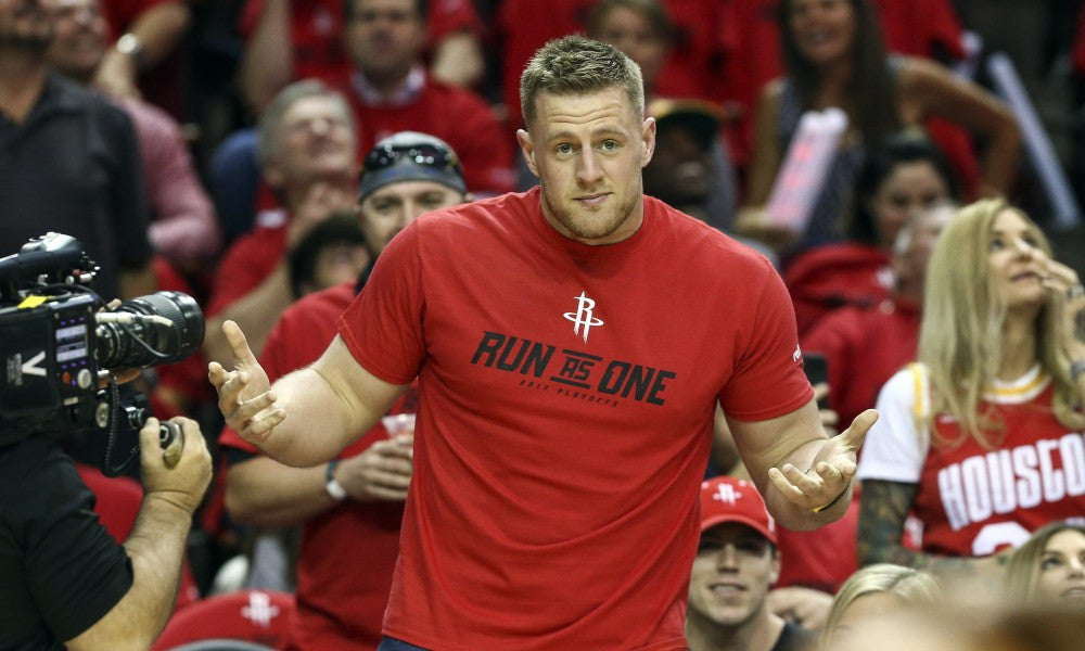 JJ Watt Offers to Help with NBA 100k Fine for Rockets Owner